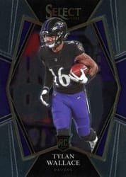 2021 Panini Select Base Set Tylan Wallace #178 card