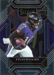 2021 Panini Select Base Set Tylan Wallace #278 card