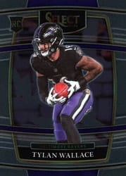 2021 Panini Select Base Set Tylan Wallace #78 card