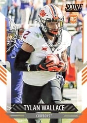2021 Score Base Set Tylan Wallace #332 card