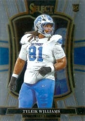 2025 Panini Select Base Set Tyleik Williams #169 card