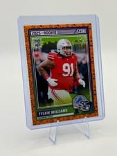 2025 Score-A-Treat Base Rookies Pumpkin Tyleik Williams #85 card
