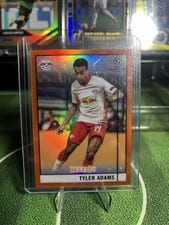2020 Topps Merlin Chrome UEFA Champions League Tyler Adams #27 card