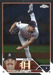 2023 Topps Chrome Update Base Set Tyler Alexander #USC136 card