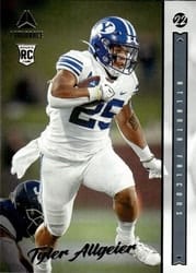 2022 Panini Luminance Base Set Tyler Allgeier #110 card