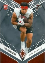 2022 Panini Phoenix Base Set Tyler Allgeier #144 card