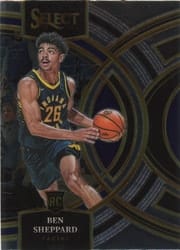 2022 Panini Select Base Set Tyler Allgeier #105 card
