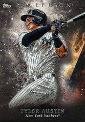 2018 Topps Inception Base Set Tyler Austin #35 card