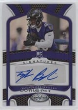 2022 Panini Certified Rookie Signatures Tyler Badie #RS-TB card