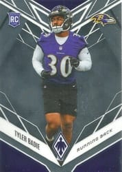 2022 Panini Phoenix Base Set Tyler Badie #148 card