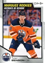 2020-21 O-Pee-Chee Base Set Tyler Benson #505 card