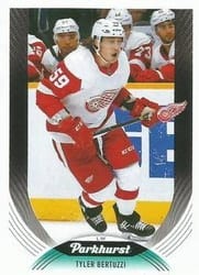 2020-21 Parkhurst Base Set Tyler Bertuzzi #100 card