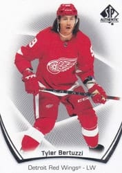 2021-22 SP Authentic Base Set Tyler Bertuzzi #26 card