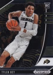2020 Panini Prizm Draft Picks Base Set Tyler Bey #75 card