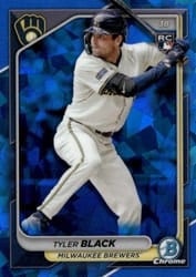 2024 Bowman Chrome Sapphire Edition Base Set Tyler Black #63 card