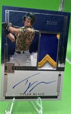 2024 Panini Impeccable Elegance Prospect Jersey Autographs Tyler Black #EPJ-TB card
