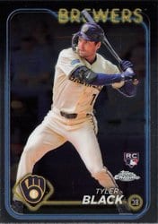 2024 Topps Chrome Update Base Set Tyler Black #USC174 card