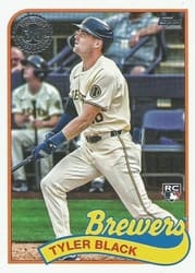 2024 Topps Update 1989 Topps Baseball 35th Anniversary Tyler Black #89US-11 card