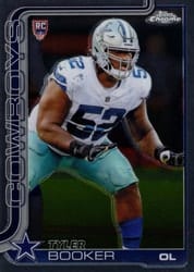 2025 Topps Chrome Base Set Tyler Booker #381 card