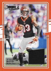 2020 Donruss Donruss Threads Tyler Boyd #35 card