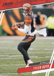 2020 Panini Prestige Base Set Tyler Boyd #18 card