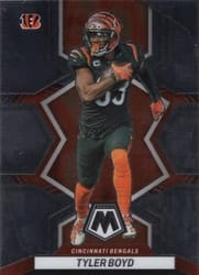 2022 Panini Mosaic Base Set Tyler Boyd #43 card
