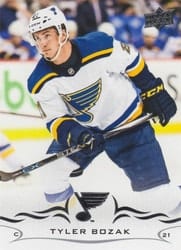 2018-19 Upper Deck Base Set Tyler Bozak #407 card