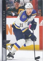 2020-21 Upper Deck Base Set Tyler Bozak #403 card