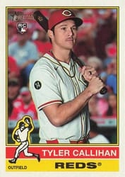 2025 Topps Heritage Base Set Tyler Callihan #603 card