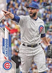 2020 Topps Base Set Tyler Chatwood #698 card