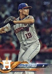 2018 Topps Base Set Tyler Clippard #671 card