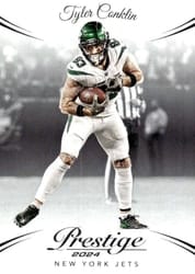 2024 Panini Prestige Base Set Tyler Conklin #231 card
