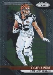 2018 Panini Prizm Base Set Tyler Eifert #161 card