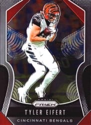 2019 Panini Prizm Base Set Tyler Eifert #78 card