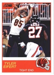 2019 Score Base Set Tyler Eifert #101 card