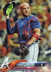 2018 Topps Base Set Tyler Flowers #328 card
