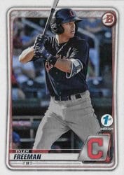 2020 Bowman 1st Edition Base Set Tyler Freeman #BFE-40 card