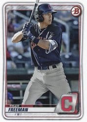 2020 Bowman Prospects Tyler Freeman #BP-40 card