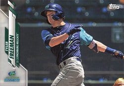 2020 Topps Pro Debut Base Set Tyler Freeman #PD-30 card
