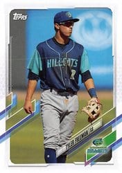 2021 Topps Pro Debut Base Set Tyler Freeman #PD-79 card