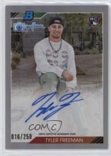 2023 Bowman's Best 1992 Bowman by Randy Johnson Autographs Tyler Freeman #92RJA-TF card