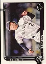 2025 Topps Update Base Set Tyler Freeman #US303 card