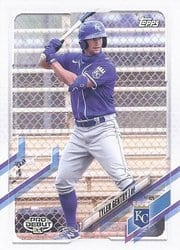 2021 Topps Pro Debut Base Set Tyler Gentry #PD-122 card