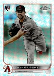 2022 Topps Chrome Logofractor Edition Base Set Tyler Gilbert #71 card