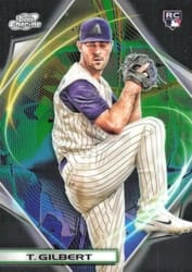 2022 Topps Cosmic Chrome Base Set Tyler Gilbert #85 card
