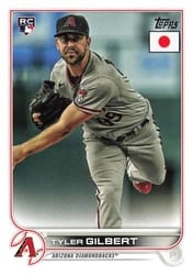2022 Topps Japan Edition Base Set Tyler Gilbert #66 card