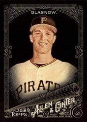 2018 Topps Allen & Ginter X Base Set Tyler Glasnow #345 card