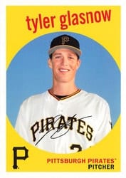2018 Topps Archives Base Set Tyler Glasnow #72 card