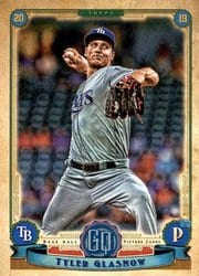 2019 Topps Gypsy Queen Base Set Tyler Glasnow #93 card