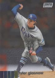 2020 Stadium Club Chrome Base Set Tyler Glasnow #250 card
